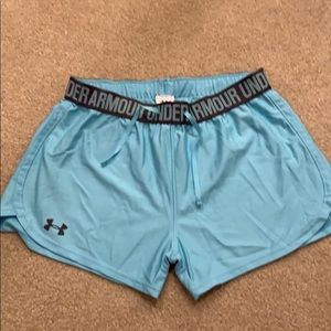 Women’s Light Blue Under Armour Shorts